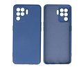 Fashion Backcover Telefoonhoesje - Color Hoesje - Geschikt voor Oppo A94 4G - Navy