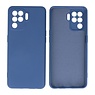 BAOHU Oppo A94 4G Hoesje Fashion Backcover Telefoonhoesje Navy