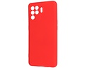 Fashion Backcover Telefoonhoesje - Color Hoesje - Geschikt voor Oppo A94 4G - Rood