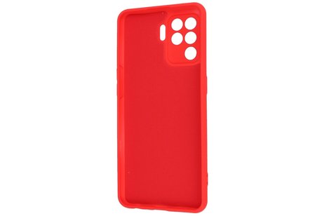 BAOHU Fashion Backcover Telefoonhoesje - Color Hoesje - Geschikt voor Oppo A94 4G - Rood