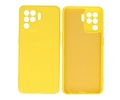 Fashion Backcover Telefoonhoesje - Color Hoesje - Geschikt voor Oppo A94 4G - Geel