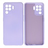 BAOHU Oppo A94 4G Hoesje Fashion Backcover Telefoonhoesje Paars