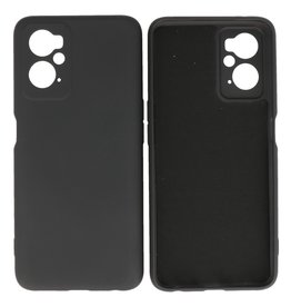 Oppo A96 Hoesje Fashion Backcover Telefoonhoesje Zwart