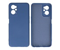 Fashion Backcover Telefoonhoesje - Color Hoesje - Geschikt voor Oppo A96 - Navy