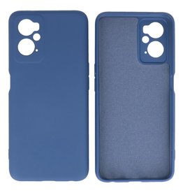 BAOHU Oppo A96 Hoesje Fashion Backcover Telefoonhoesje Navy