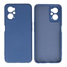 Oppo A96 Hoesje Fashion Backcover Telefoonhoesje Navy