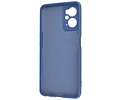 BAOHU Fashion Backcover Telefoonhoesje - Color Hoesje - Geschikt voor Oppo A96 - Navy