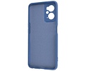 Fashion Backcover Telefoonhoesje - Color Hoesje - Geschikt voor Oppo A96 - Navy