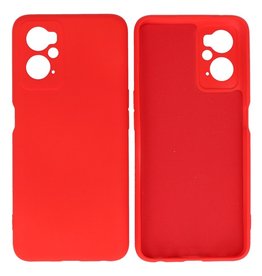 BAOHU Oppo A96 Hoesje Fashion Backcover Telefoonhoesje Rood