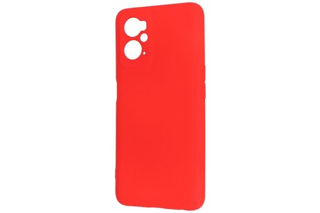 BAOHU Fashion Backcover Telefoonhoesje - Color Hoesje - Geschikt voor Oppo A96 - Rood