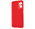 Fashion Backcover Telefoonhoesje - Color Hoesje - Geschikt voor Oppo A96 - Rood