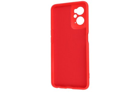 Fashion Backcover Telefoonhoesje - Color Hoesje - Geschikt voor Oppo A96 - Rood