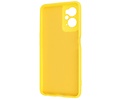 Fashion Backcover Telefoonhoesje - Color Hoesje - Geschikt voor Oppo A96 - Geel