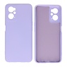 BAOHU Oppo A96 Hoesje Fashion Backcover Telefoonhoesje Paars