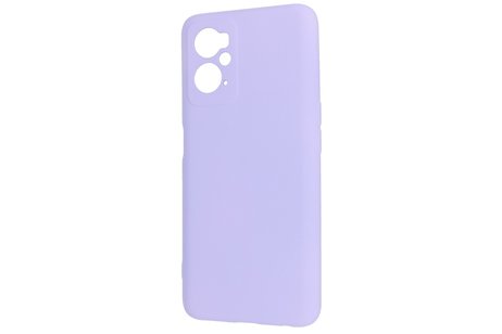 BAOHU Fashion Backcover Telefoonhoesje - Color Hoesje - Geschikt voor Oppo A96 - Paars
