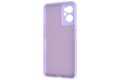 BAOHU Fashion Backcover Telefoonhoesje - Color Hoesje - Geschikt voor Oppo A96 - Paars