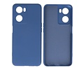 Fashion Backcover Telefoonhoesje - Color Hoesje - Geschikt voor Oppo A57s - A77s - A77 4G - Navy