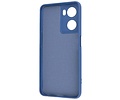 BAOHU Fashion Backcover Telefoonhoesje - Color Hoesje - Geschikt voor Oppo A57s - A77s - A77 4G - Navy