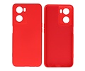 Fashion Backcover Telefoonhoesje - Color Hoesje - Geschikt voor Oppo A57s - A77s - A77 4G - Rood