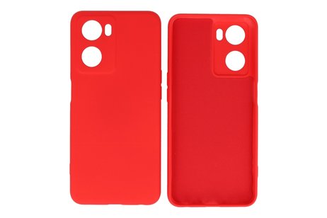 BAOHU Fashion Backcover Telefoonhoesje - Color Hoesje - Geschikt voor Oppo A57s - A77s - A77 4G - Rood