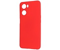 Fashion Backcover Telefoonhoesje - Color Hoesje - Geschikt voor Oppo A57s - A77s - A77 4G - Rood