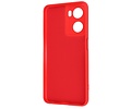 Fashion Backcover Telefoonhoesje - Color Hoesje - Geschikt voor Oppo A57s - A77s - A77 4G - Rood