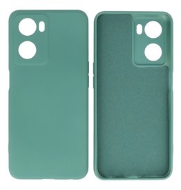 BAOHU Oppo A57s - A77s - A77 4G Hoesje Fashion Backcover Telefoonhoesje Donker Groen