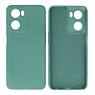 BAOHU Oppo A57s - A77s - A77 4G Hoesje Fashion Backcover Telefoonhoesje Donker Groen