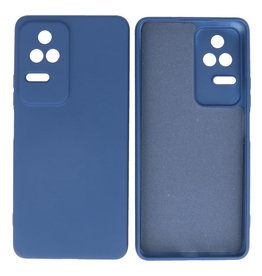 BAOHU Xiaomi Poco F4 Hoesje Fashion Backcover Telefoonhoesje Navy