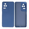 BAOHU Xiaomi Poco F4 Hoesje Fashion Backcover Telefoonhoesje Navy