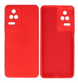 BAOHU Xiaomi Poco F4 Hoesje Fashion Backcover Telefoonhoesje Rood