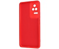 BAOHU Fashion Backcover Telefoonhoesje - Color Hoesje - Geschikt voor Xiaomi Poco F4 - Rood