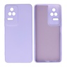 Xiaomi Poco F4 Hoesje Fashion Backcover Telefoonhoesje Paars