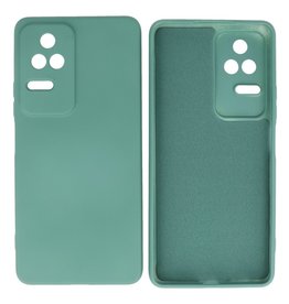 BAOHU Xiaomi Poco F4 Hoesje Fashion Backcover Telefoonhoesje Donker Groen