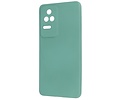 BAOHU Fashion Backcover Telefoonhoesje - Color Hoesje - Geschikt voor Xiaomi Poco F4 - Donker Groen