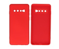 BAOHU Fashion Backcover Telefoonhoesje - Color Hoesje - Geschikt voor Samsung Galaxy S10 - Rood