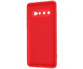 BAOHU Fashion Backcover Telefoonhoesje - Color Hoesje - Geschikt voor Samsung Galaxy S10 - Rood