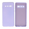 BAOHU Samsung Galaxy S10 Hoesje Fashion Backcover Telefoonhoesje Paars