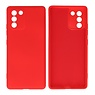 BAOHU Samsung Galaxy S10 Lite Hoesje Fashion Backcover Telefoonhoesje Rood