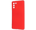 BAOHU Fashion Backcover Telefoonhoesje - Color Hoesje - Geschikt voor Samsung Galaxy S10 Lite - Rood