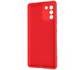 Fashion Backcover Telefoonhoesje - Color Hoesje - Geschikt voor Samsung Galaxy S10 Lite - Rood