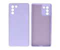 BAOHU Fashion Backcover Telefoonhoesje - Color Hoesje - Geschikt voor Samsung Galaxy S10 Lite - Paars