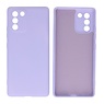 BAOHU Samsung Galaxy S10 Lite Hoesje Fashion Backcover Telefoonhoesje Paars