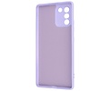 BAOHU Fashion Backcover Telefoonhoesje - Color Hoesje - Geschikt voor Samsung Galaxy S10 Lite - Paars