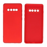 BAOHU Samsung Galaxy S10 Plus Hoesje Fashion Backcover Telefoonhoesje Rood