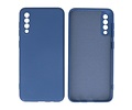 Fashion Backcover Telefoonhoesje - Color Hoesje - Geschikt voor Samsung Galaxy A50/s - Navy