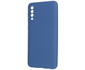 Fashion Backcover Telefoonhoesje - Color Hoesje - Geschikt voor Samsung Galaxy A50/s - Navy