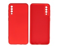 Fashion Backcover Telefoonhoesje - Color Hoesje - Geschikt voor Samsung Galaxy A50/s - Rood