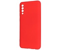 Fashion Backcover Telefoonhoesje - Color Hoesje - Geschikt voor Samsung Galaxy A50/s - Rood