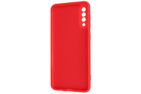 Fashion Backcover Telefoonhoesje - Color Hoesje - Geschikt voor Samsung Galaxy A50/s - Rood